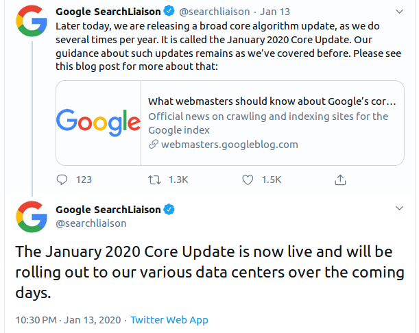 Googles-First-Algorithm-Update-of-2020