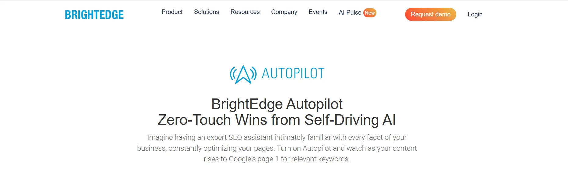 BrightEdge Autopilot