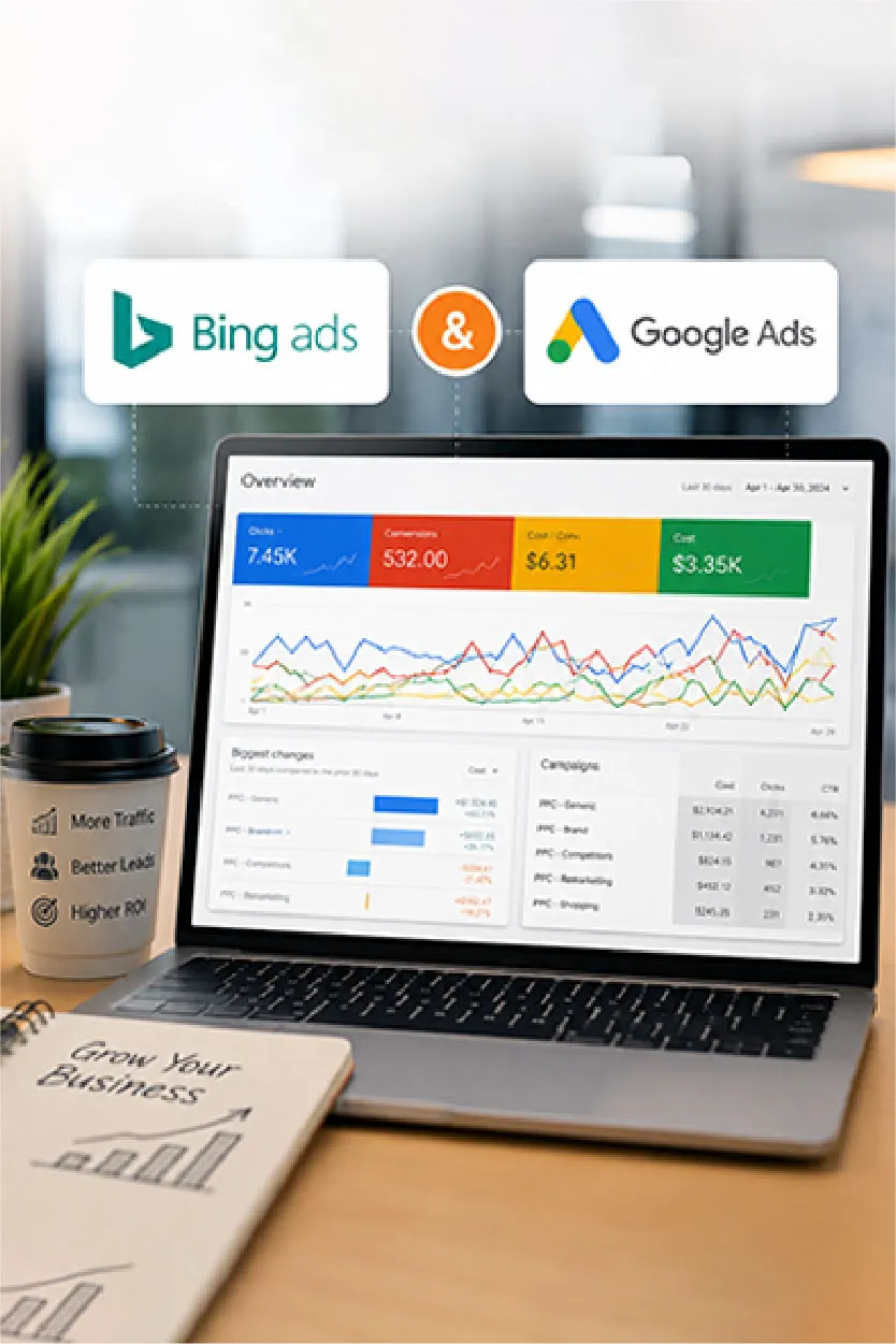 Bing & Google Ads Management converted