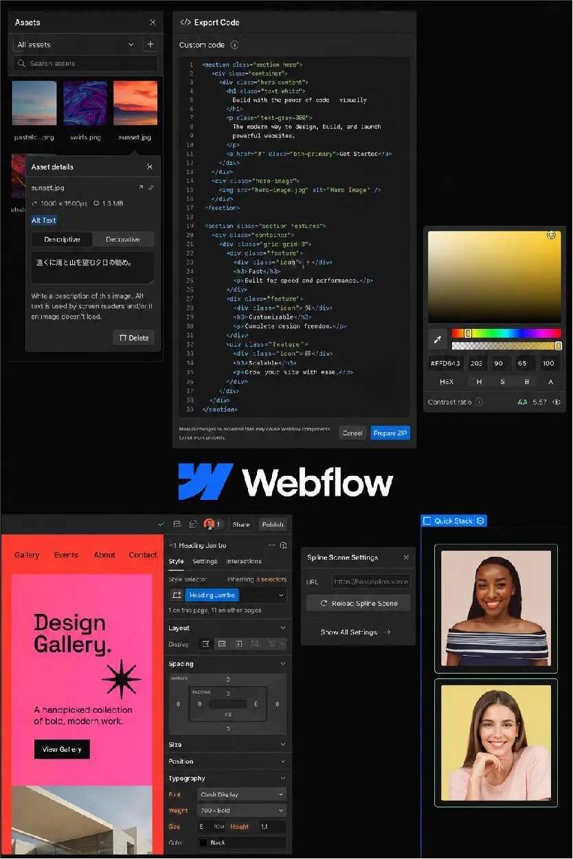 Webflow Development